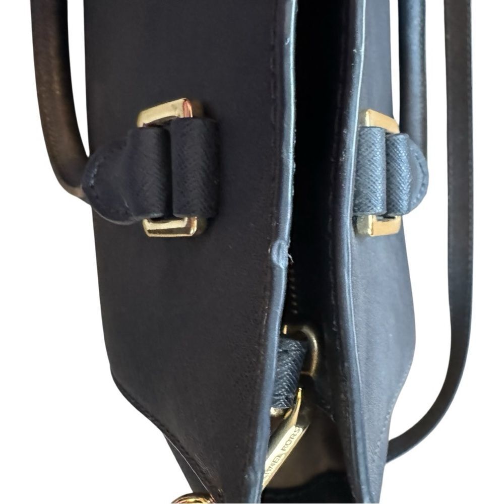 MICHAEL Michael Kors Selma Medium Satchel, featured in navy - Picture 8 of 10